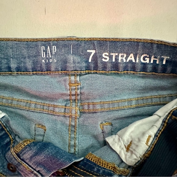 Gap Kids Straight Jeans Size 7 - Picture 4 of 6